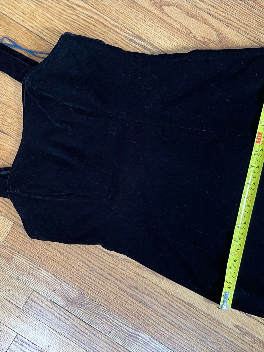 Vintage 90s Velvet Cocktail Dress - Picture 11 of 12